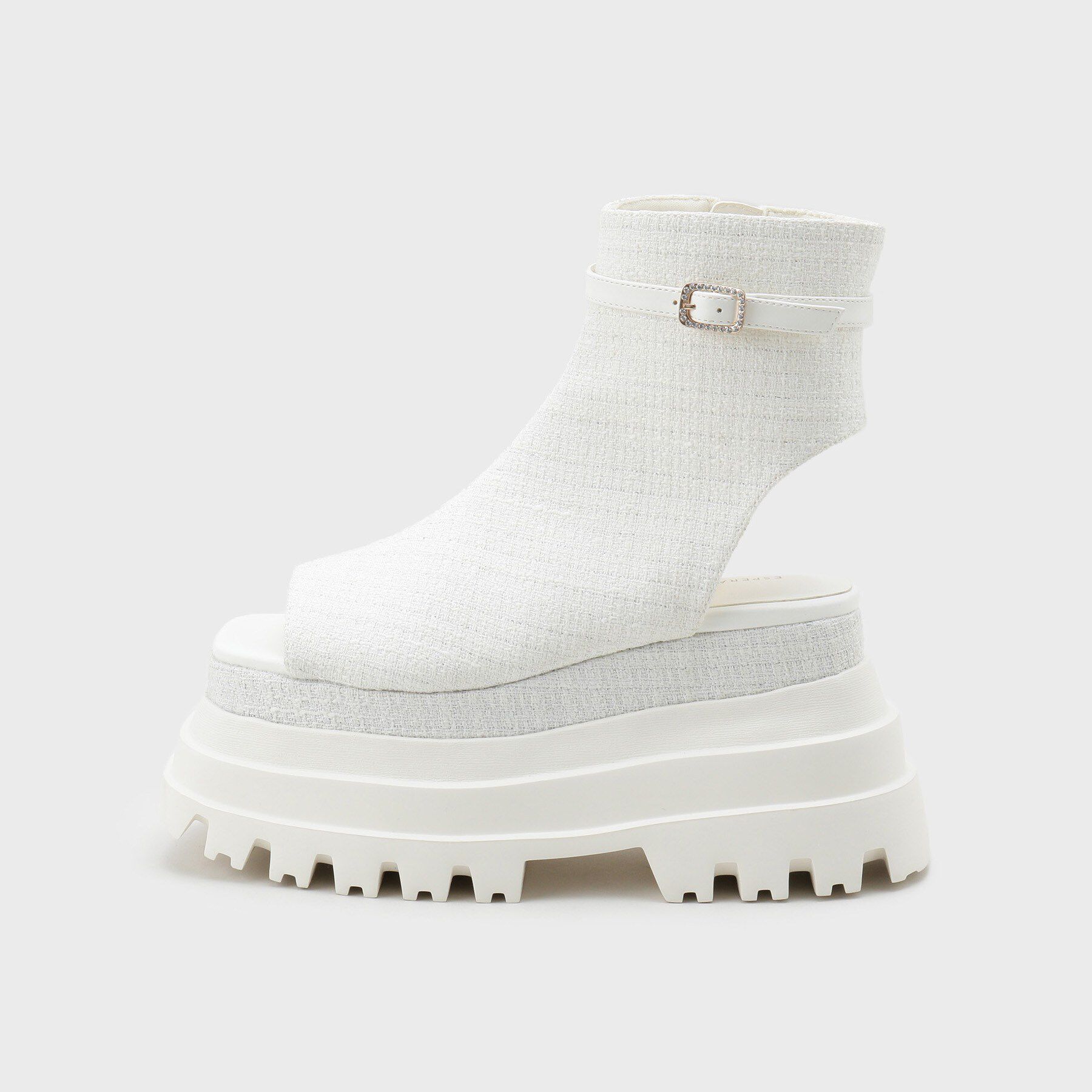 ESPERANZA「ボリューム厚底ブーツサンダル」|ショートブーツ|