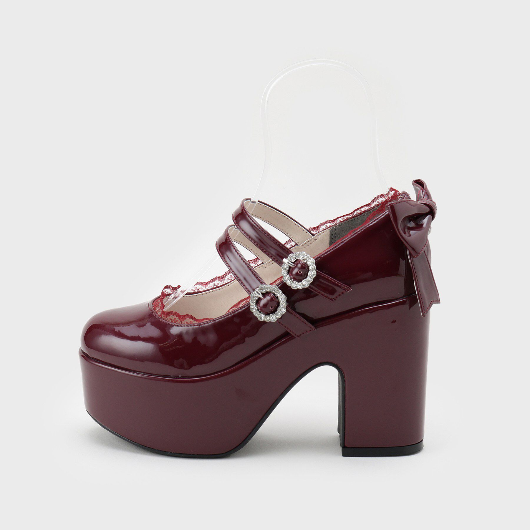 csT&P「厚底バックリボンパンプス」|パンプス|