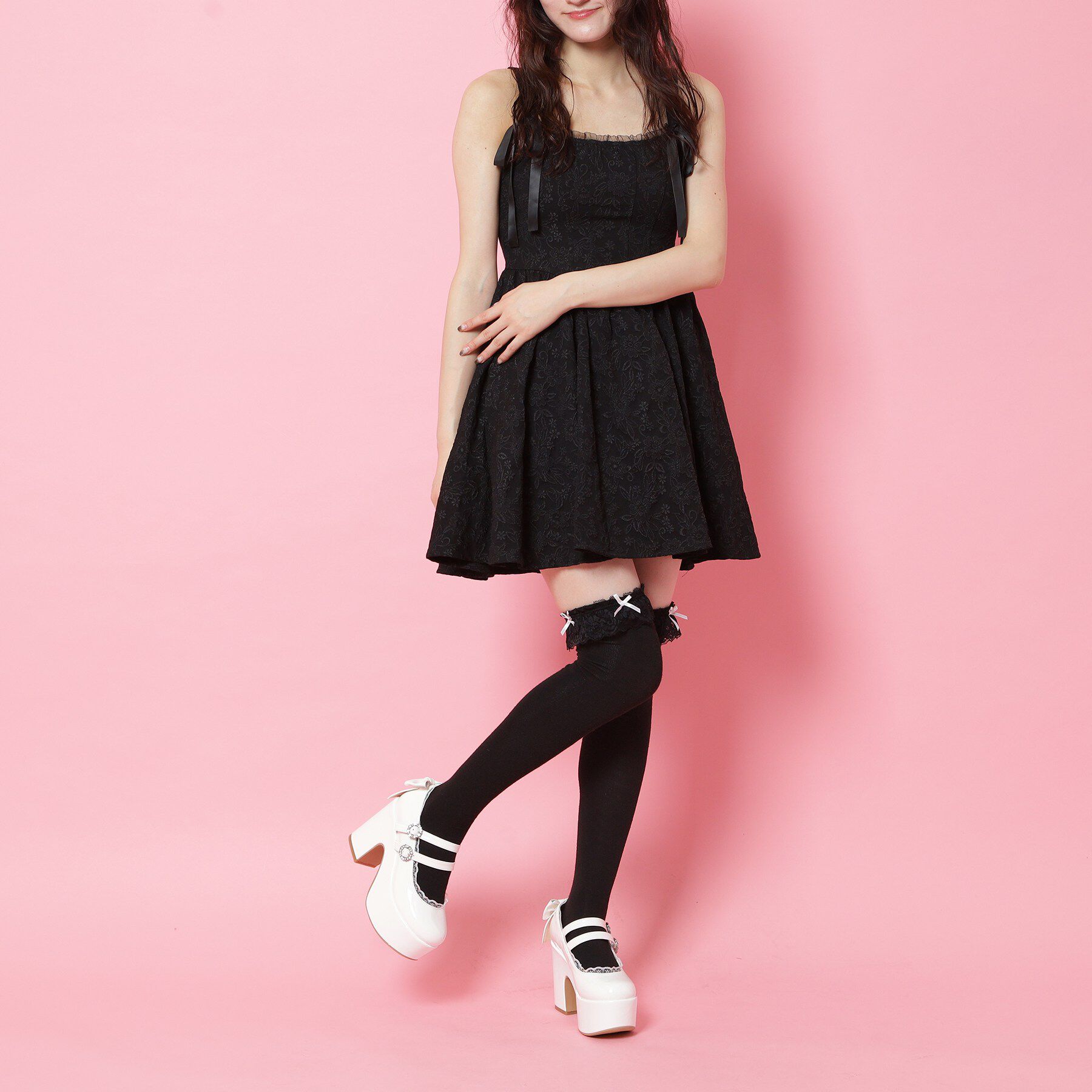 csT&P「厚底バックリボンパンプス」|パンプス|