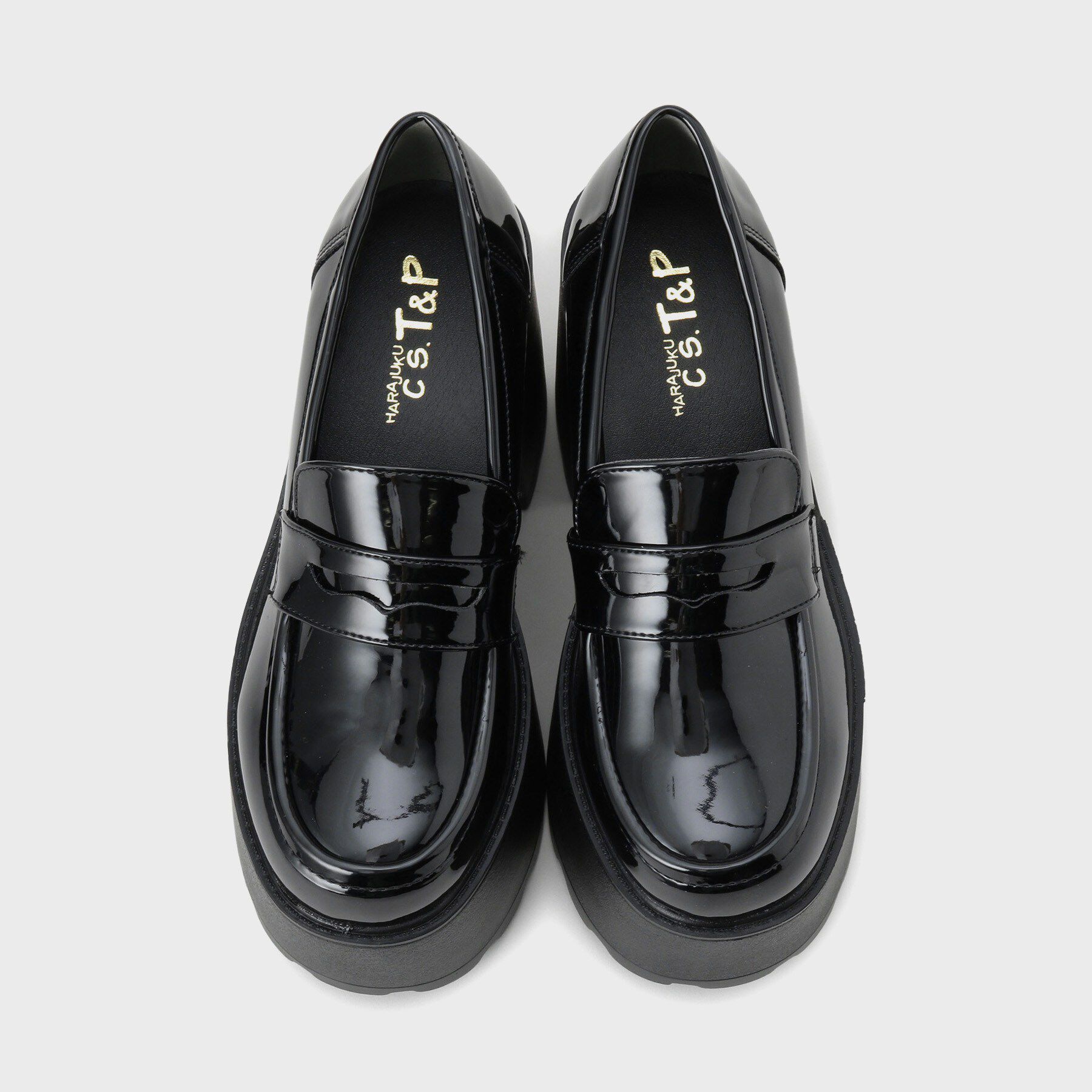 csT&P「厚底ローファーパンプス」|パンプス|