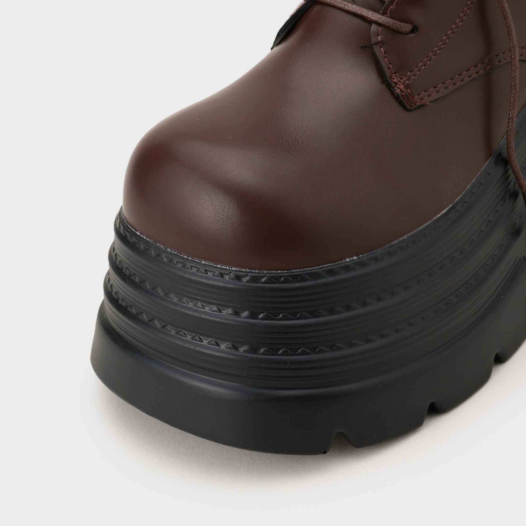 csT&P「厚底レースアップ」|ショートブーツ|