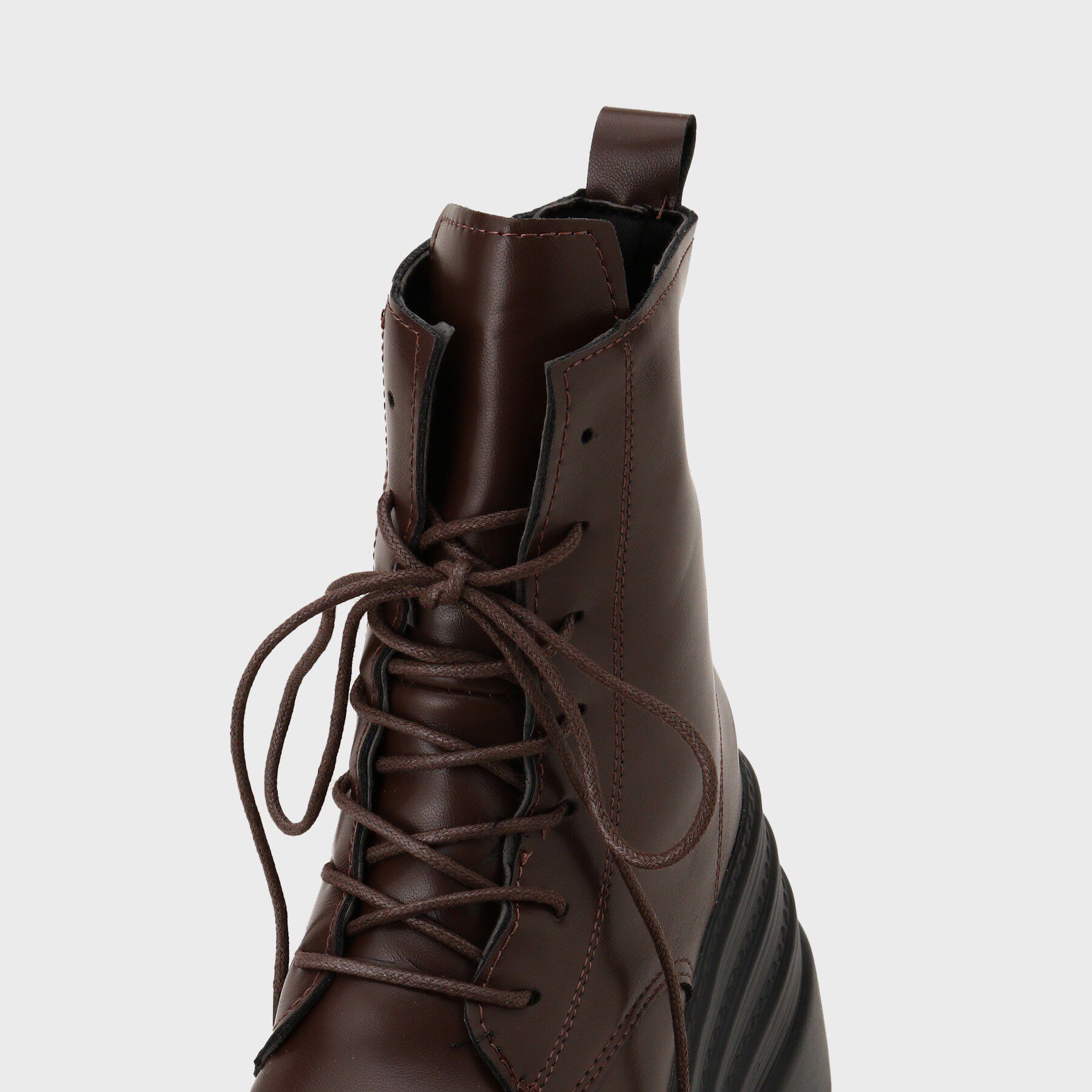 csT&P「厚底レースアップ」|ショートブーツ|