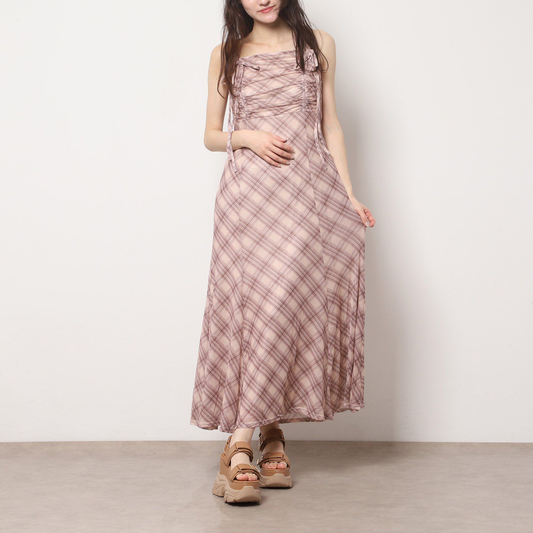 ESPERANZA「ビジューベルトスニーカーソールスポサン」|サンダル|