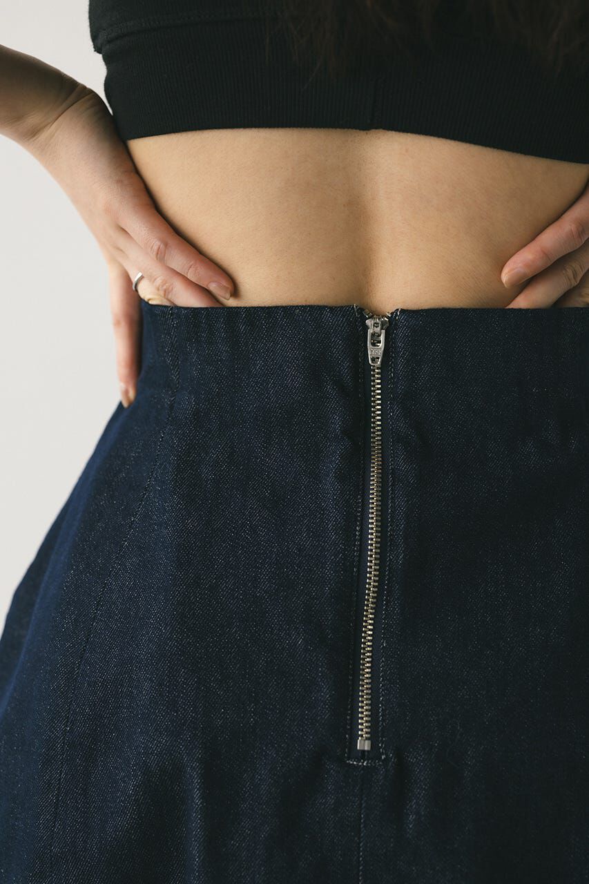 STYLEMIXER「デニムミニスカートパンツ」|スカート|