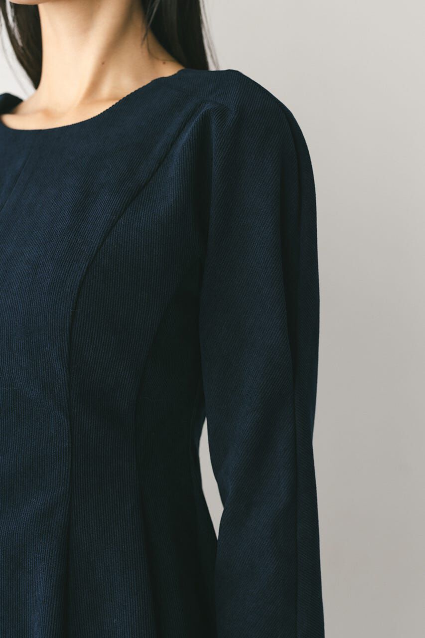 STYLEMIXER「コーデュロイフォルムミニワンピース」|ワンピース|