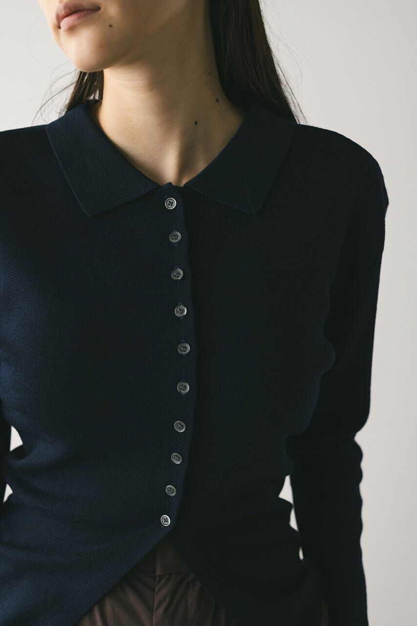 STYLEMIXER「2WAYカラーニットポロ」|ニット・セーター|