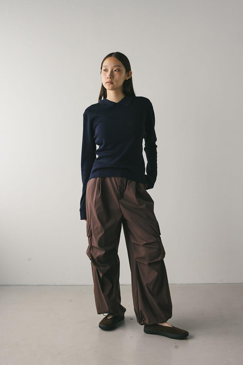 STYLEMIXER「2WAYカラーニットポロ」|ニット・セーター|