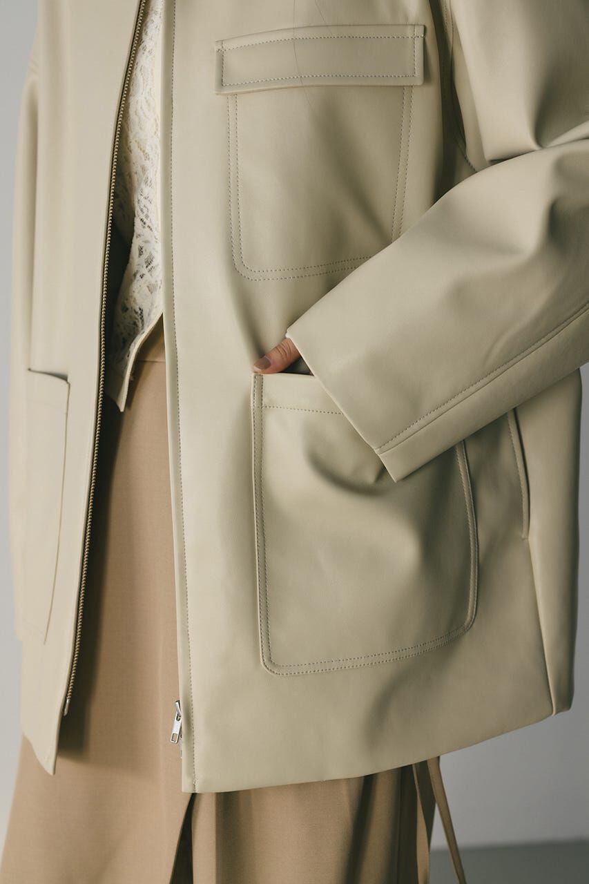 STYLEMIXER「フェイクレザージャケット」|その他|