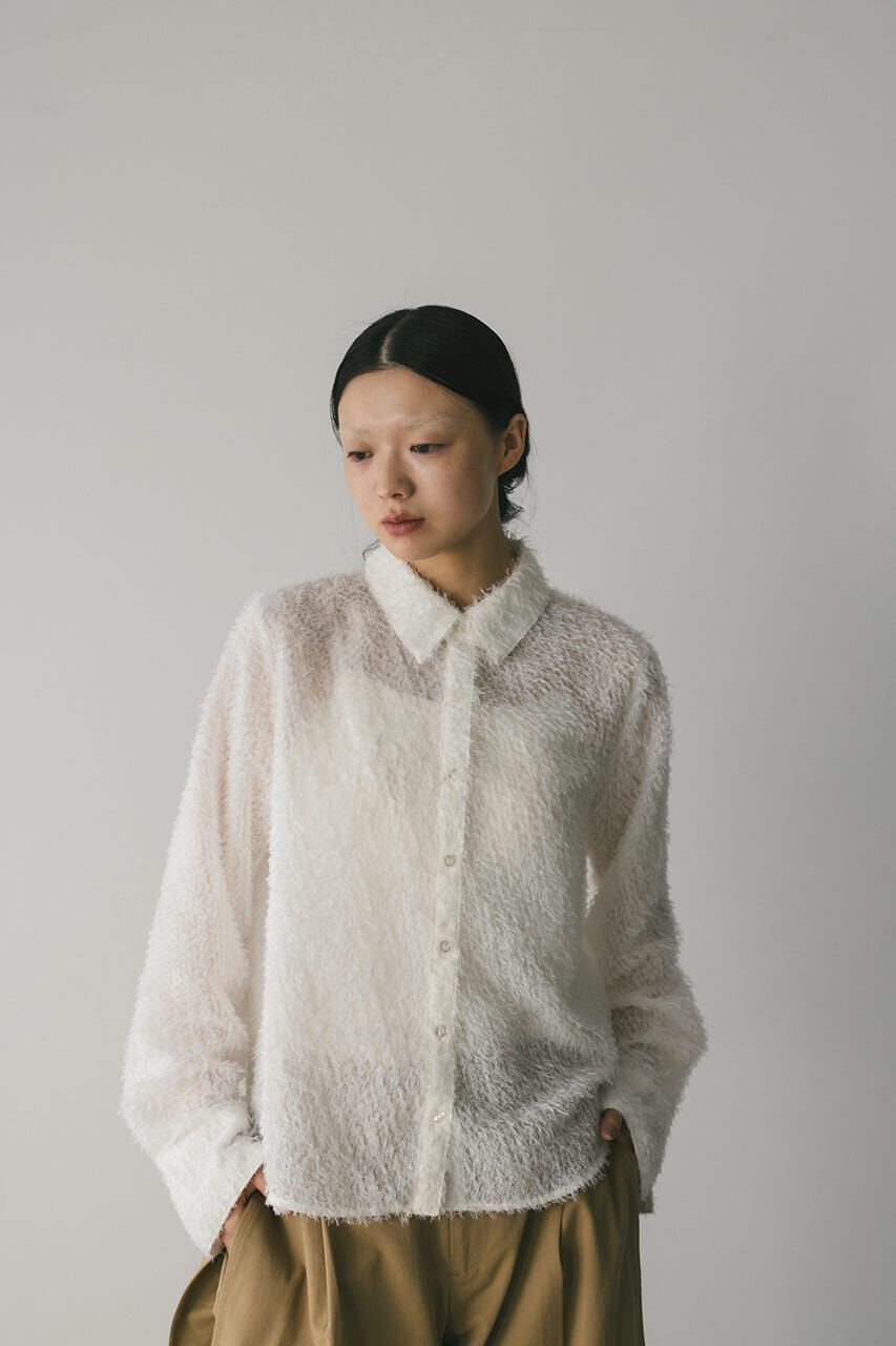 STYLEMIXER「フリンジフェザーシャツ」|シャツ・ブラウス|