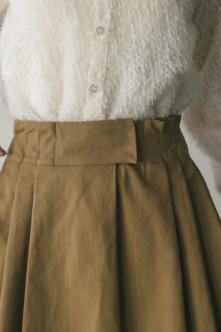 STYLEMIXER「タックワイドミニスカート」|スカート|