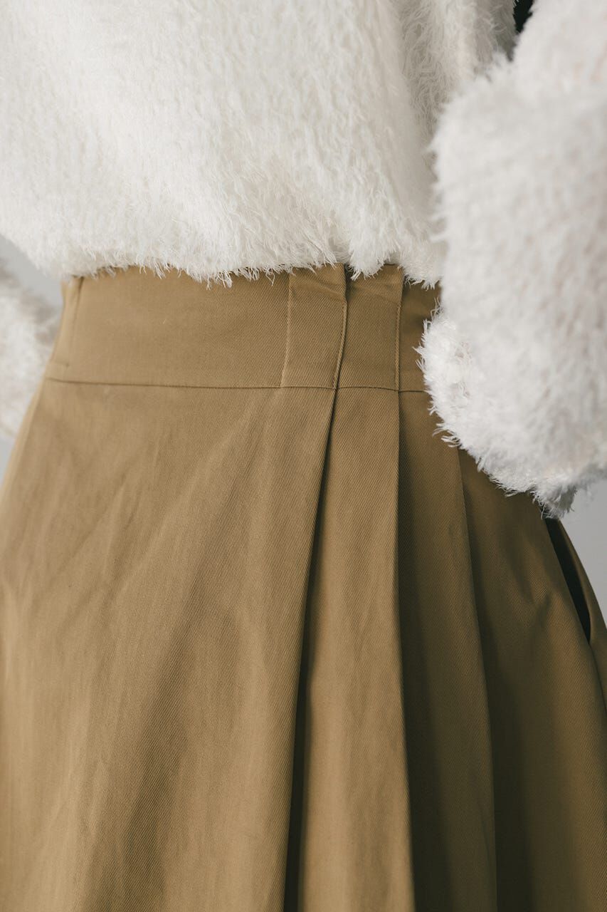 STYLEMIXER「タックワイドミニスカート」|スカート|