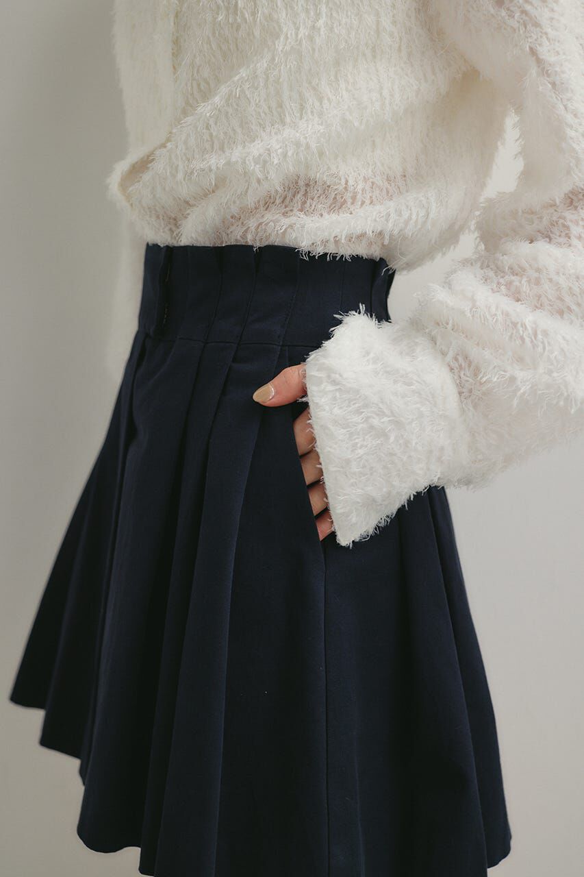 STYLEMIXER「タックワイドミニスカート」|スカート|