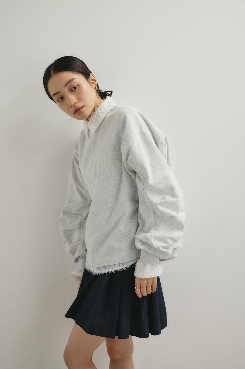 STYLEMIXER「タックワイドミニスカート」|スカート|