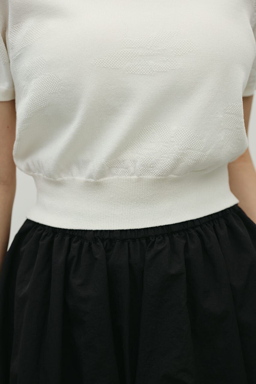 STYLEMIXER「フラワージャガードニット」|ニット・セーター|