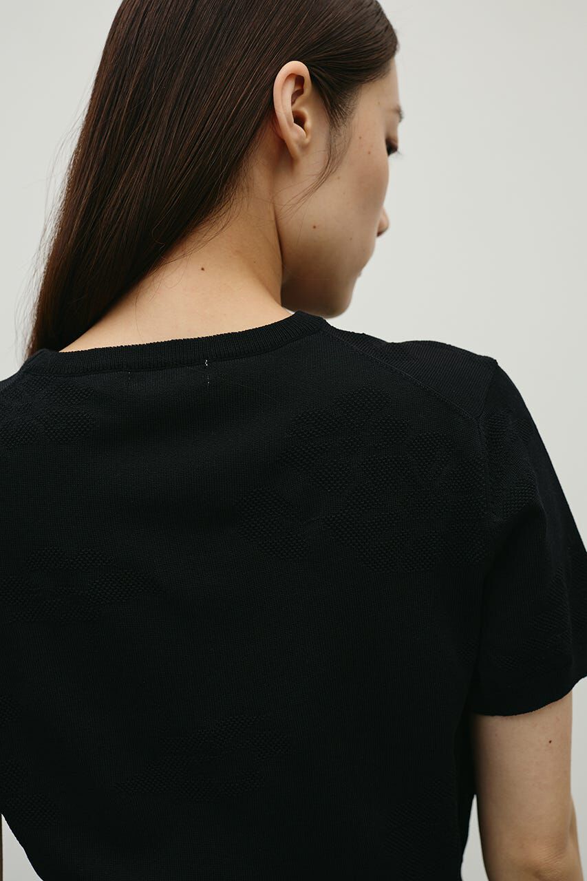 STYLEMIXER「フラワージャガードニット」|ニット・セーター|