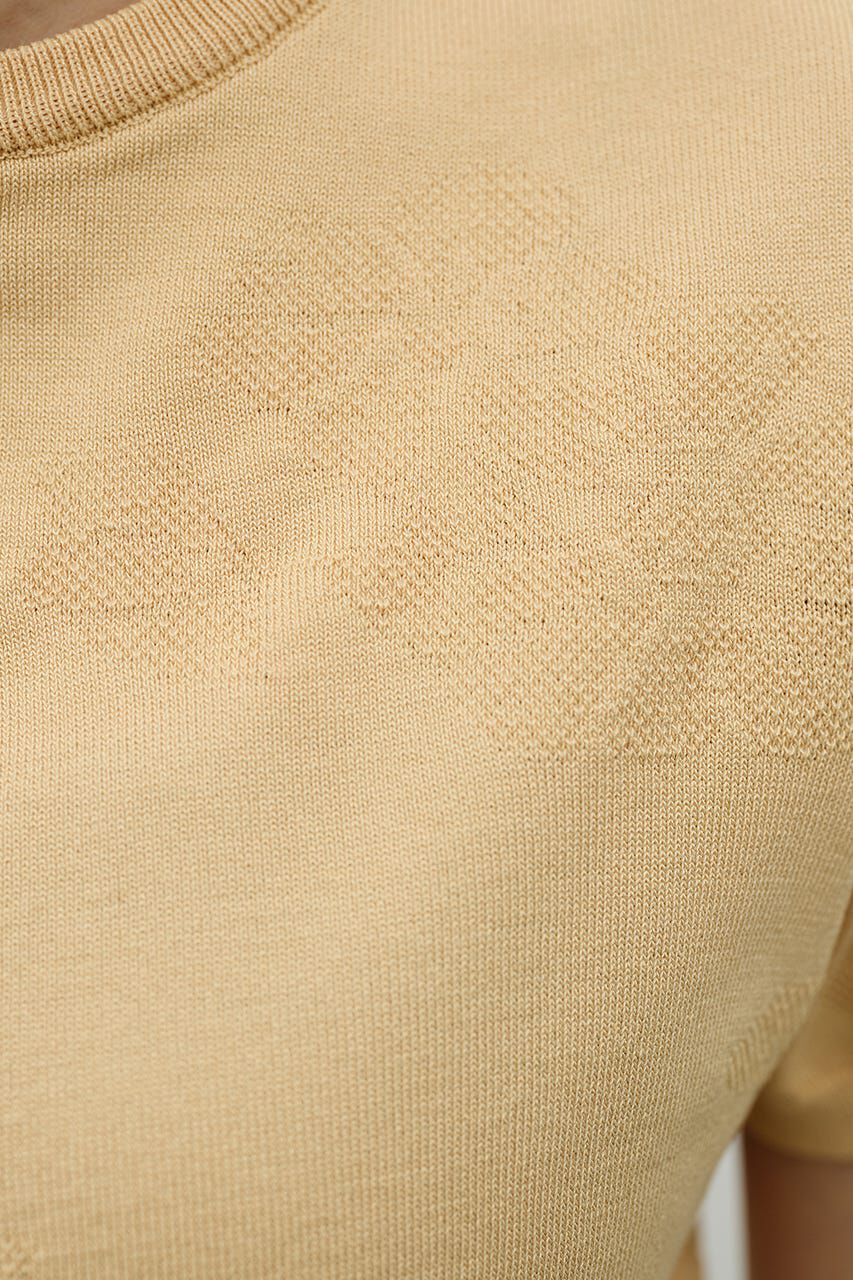 STYLEMIXER「フラワージャガードニット」|ニット・セーター|