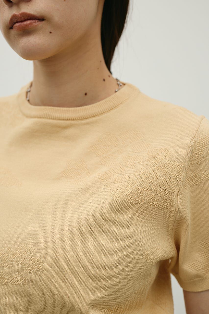 STYLEMIXER「フラワージャガードニット」|ニット・セーター|