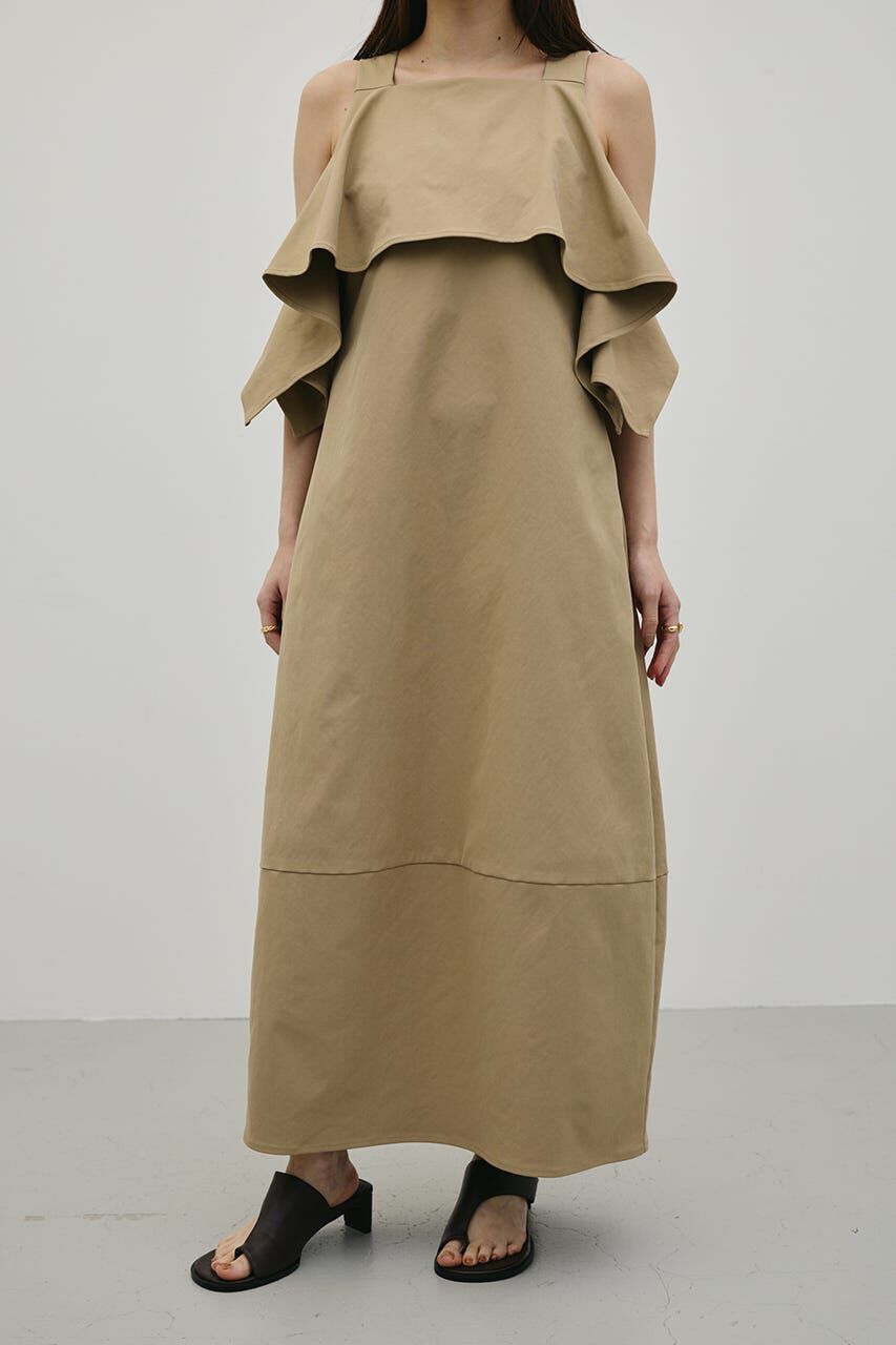 STYLEMIXER「フリルコクーンワンピース」|ワンピース|