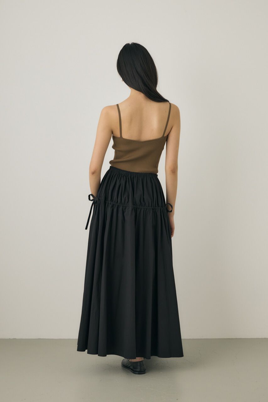 MOUSSY「カップ付きニットキャミソール　リサイクルポリエステル使用」|キャミソール|