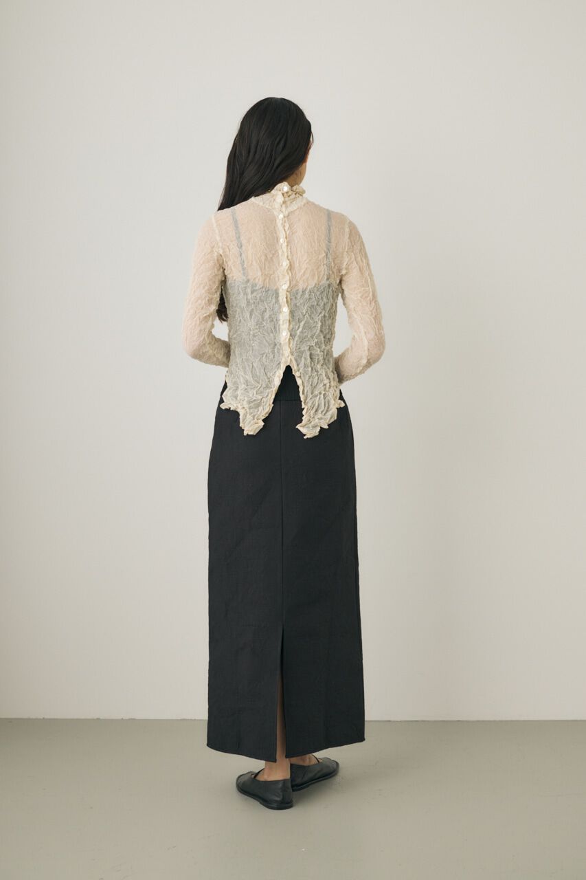 MOUSSY「リンクル２WAYシャツ　リサイクルポリエステル使用」|シャツ・ブラウス|