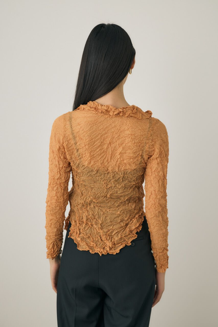 MOUSSY「リンクル２WAYシャツ　リサイクルポリエステル使用」|シャツ・ブラウス|