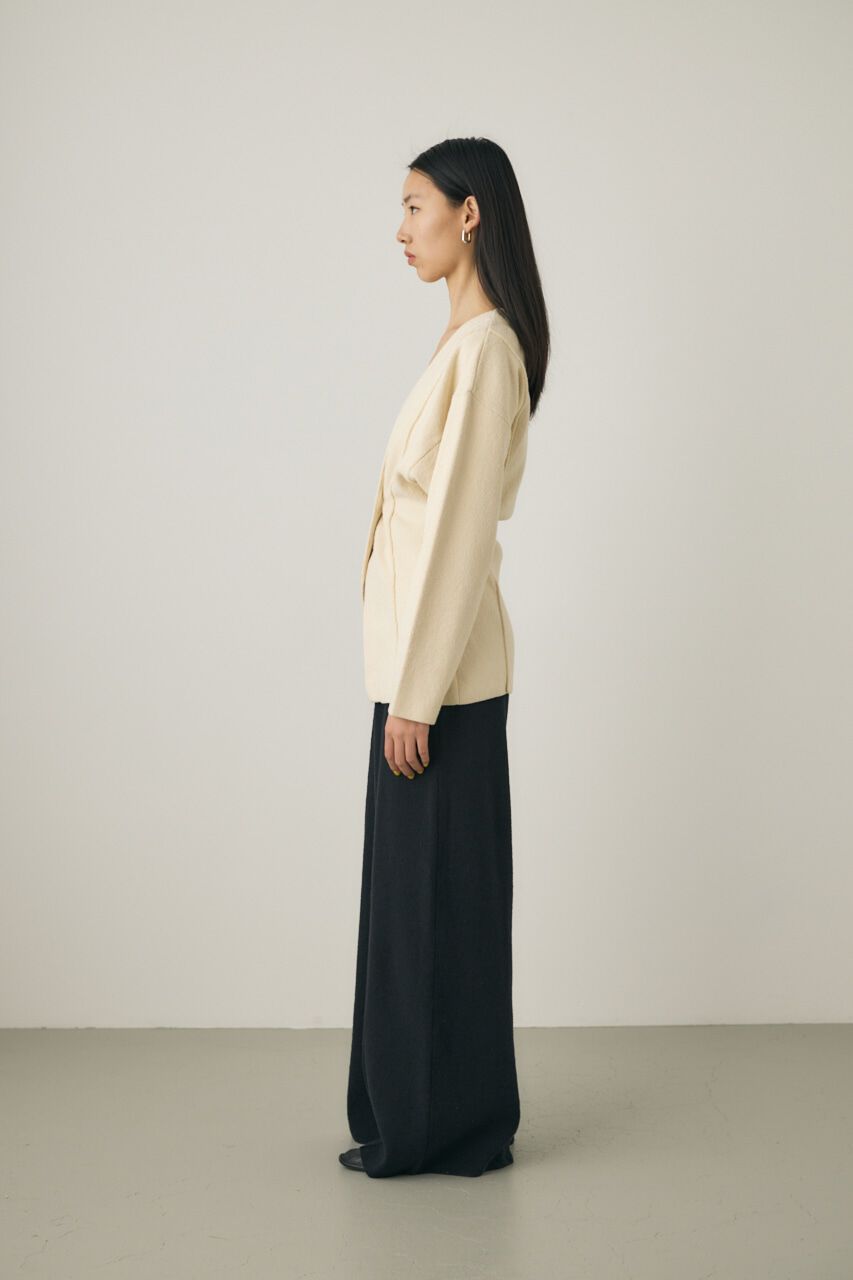 MOUSSY「ニットジャケット　素材の一部にオーガニックコットン使用」|シャツ・ブラウス|