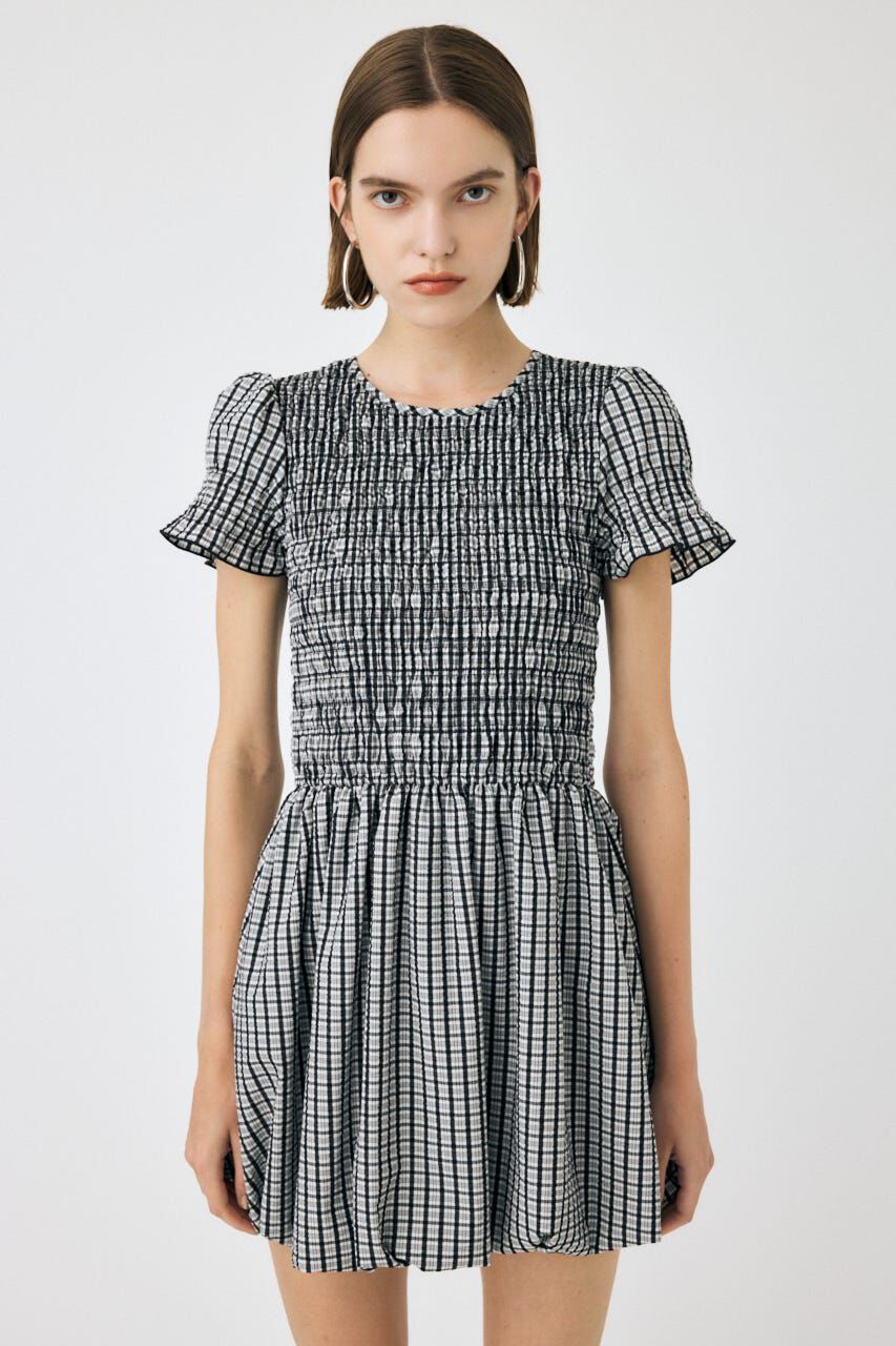 MOUSSY「GATHER BALLOON ミニドレス」|ワンピース|