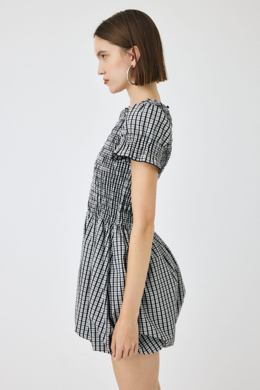MOUSSY「GATHER BALLOON ミニドレス」|ワンピース|