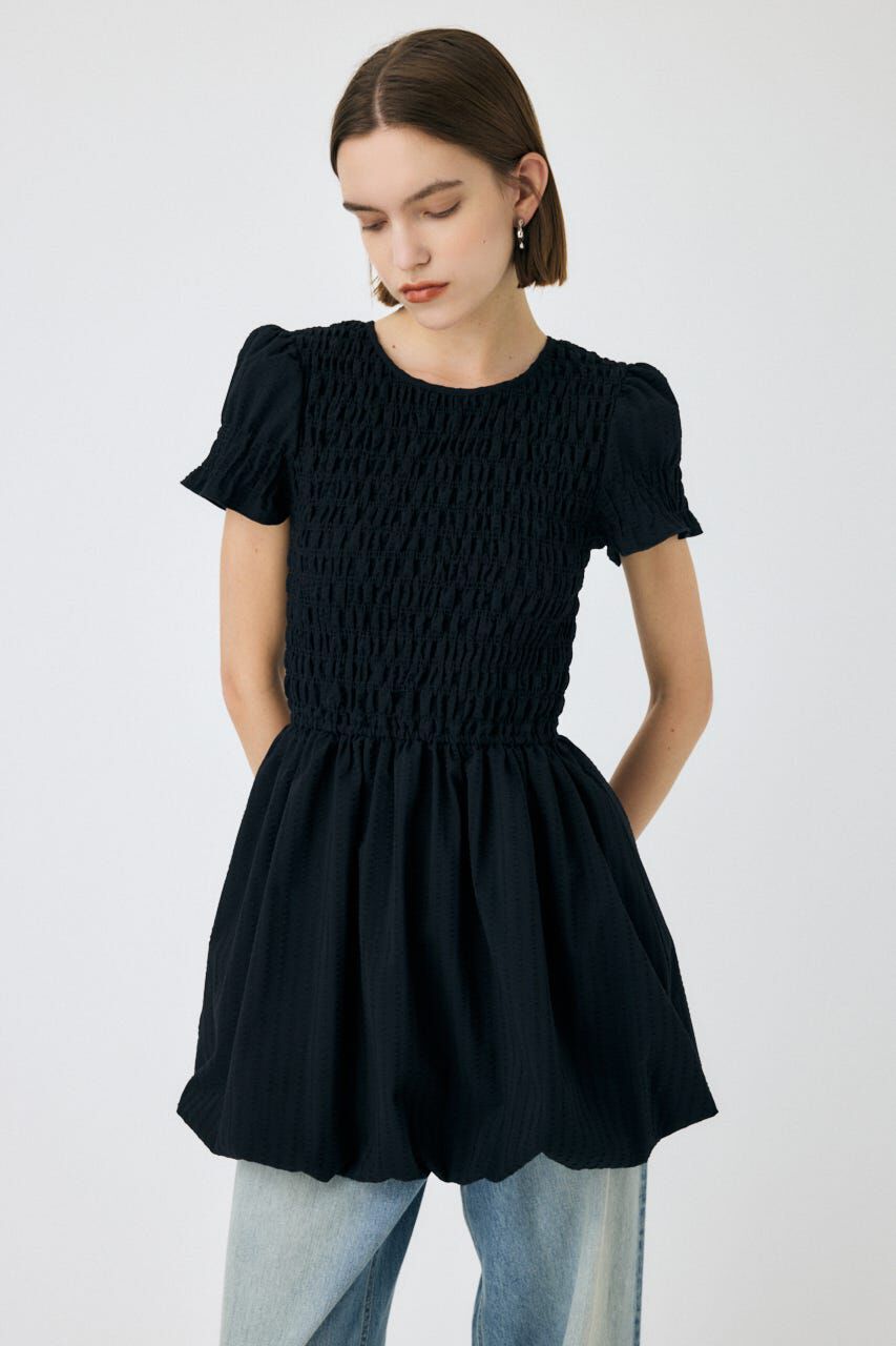 MOUSSY「GATHER BALLOON ミニドレス」|ワンピース|