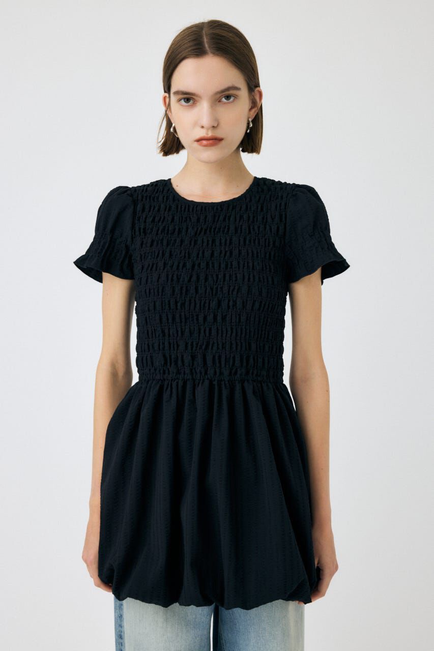 MOUSSY「GATHER BALLOON ミニドレス」|ワンピース|