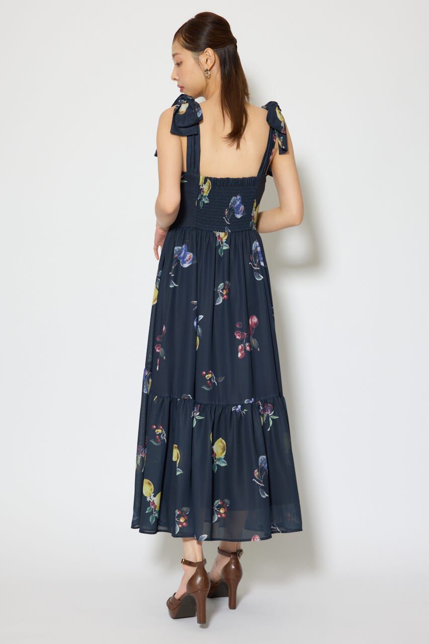 rienda「リボンディティールティアードキャミワンピース」|ワンピース|