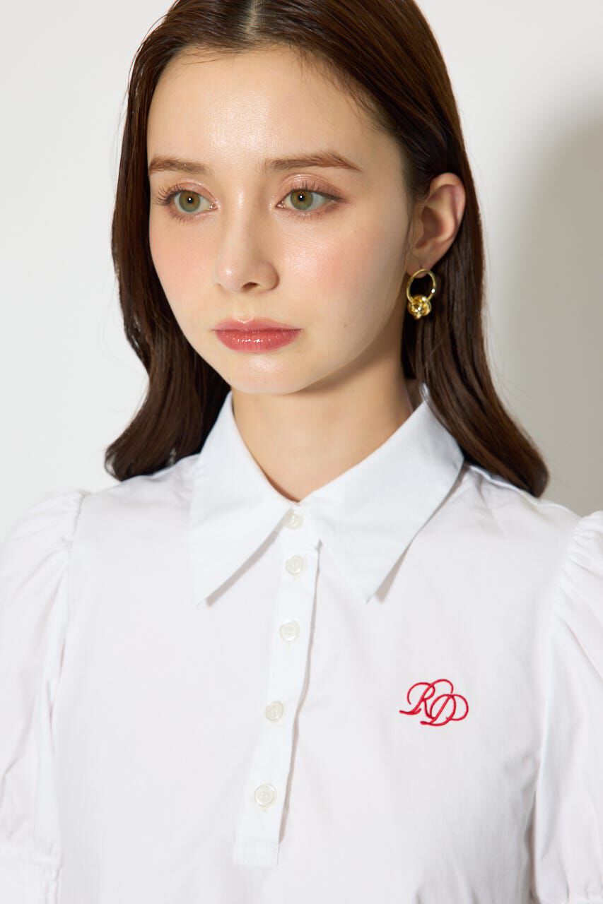 rienda「ボリュームフリルヘムブラウス」|シャツ・ブラウス|