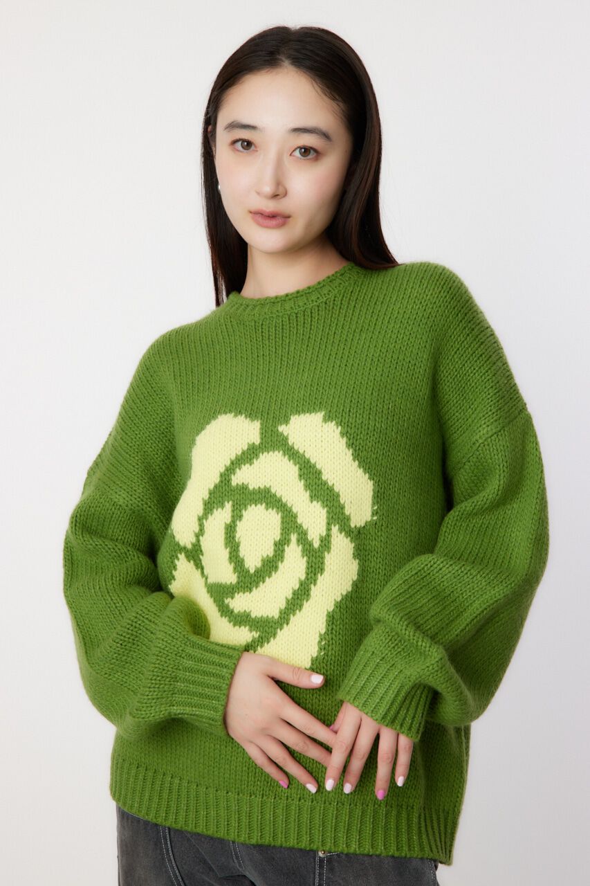 RODEO CROWNS「Roughly knit トップス」|ニット・セーター|GRN