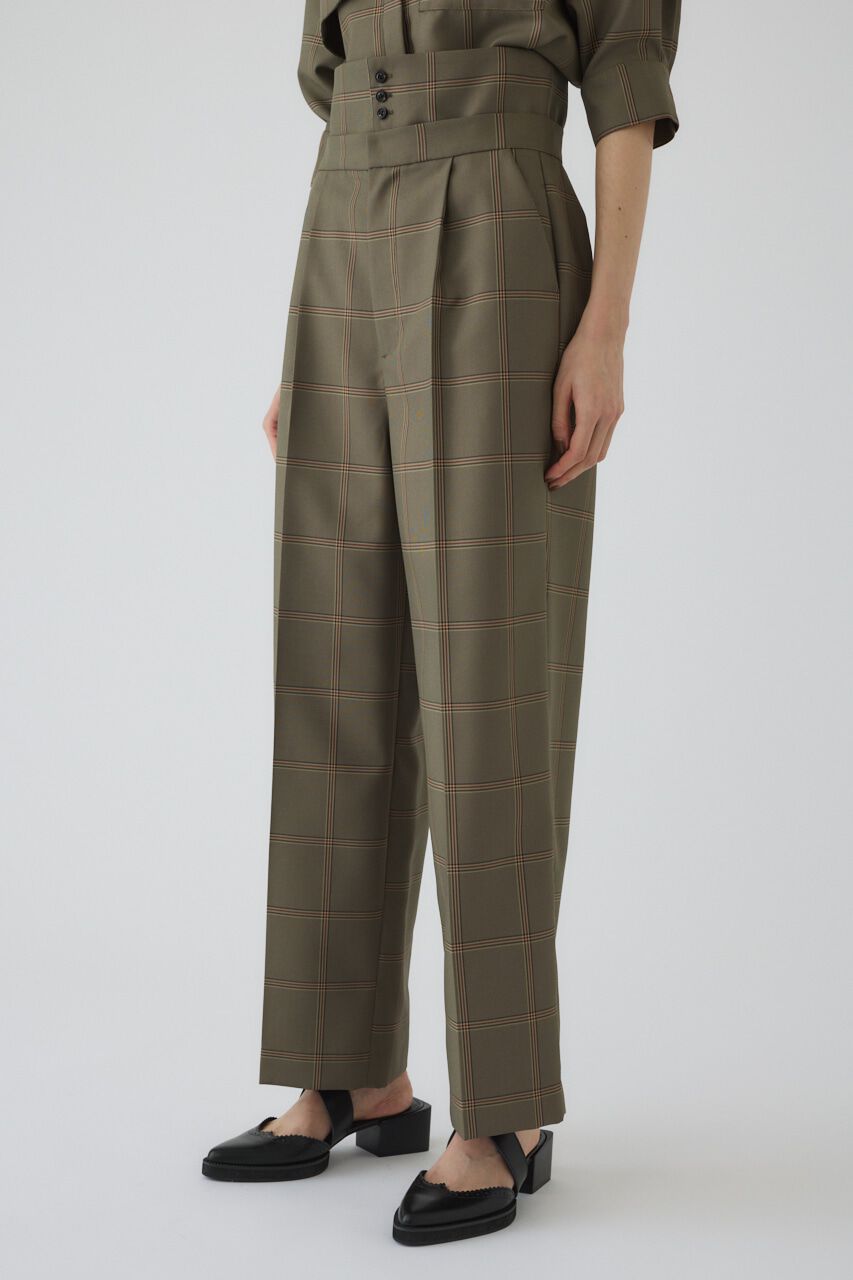 RIM.ARK 「Gabardine super high waist PT」|その他|