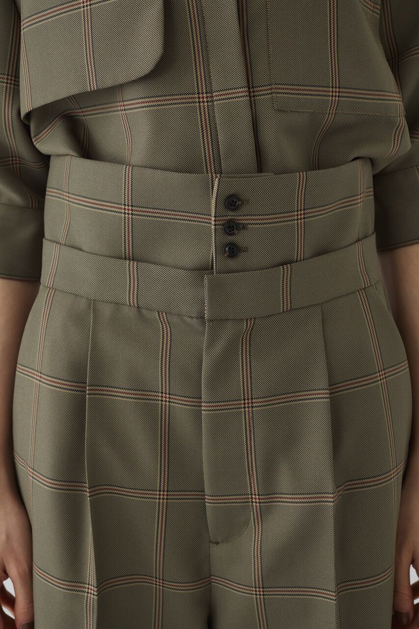 RIM.ARK 「Gabardine super high waist PT」|その他|