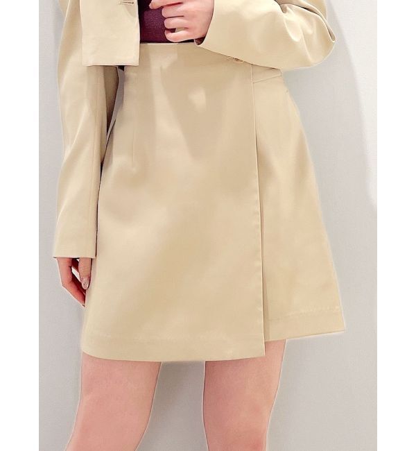 RESEXXY「ラップスカパン【セットアップ着用可能】」|その他|ベージュ