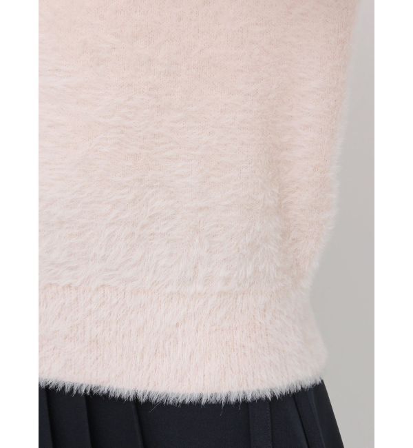 dazzlin「2WAYミニシャギーオフショルニット」|ニット・セーター|