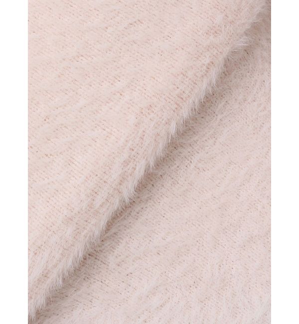 dazzlin「2WAYミニシャギーオフショルニット」|ニット・セーター|