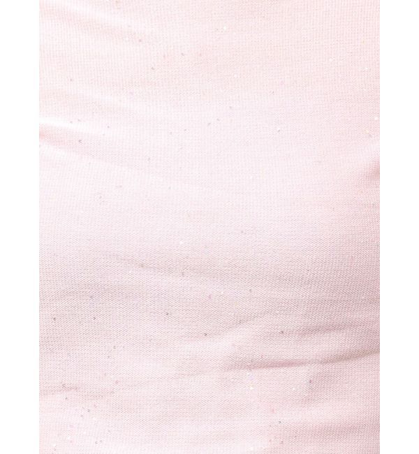 dazzlin「バックオープンスパンコールシアーニットトップス」|ニット・セーター|