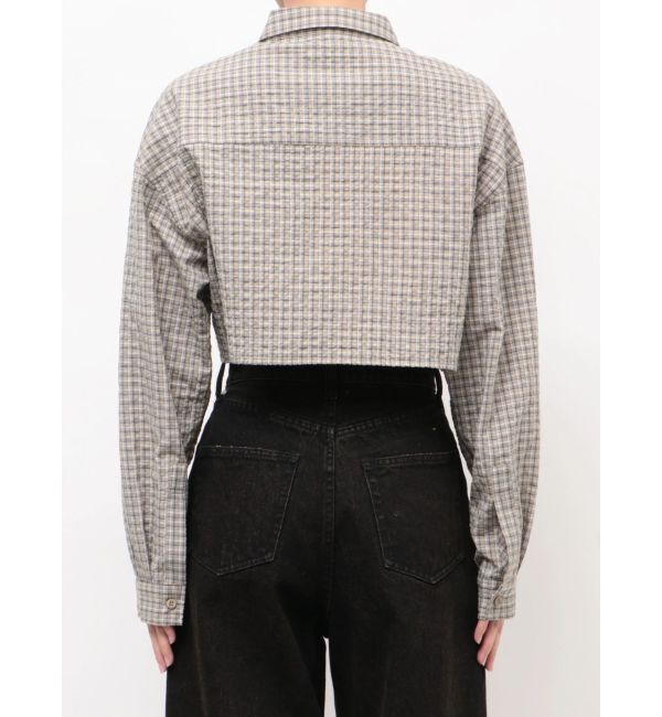 EMODA「テープフリルワイドショートシャツ」|シャツ・ブラウス|