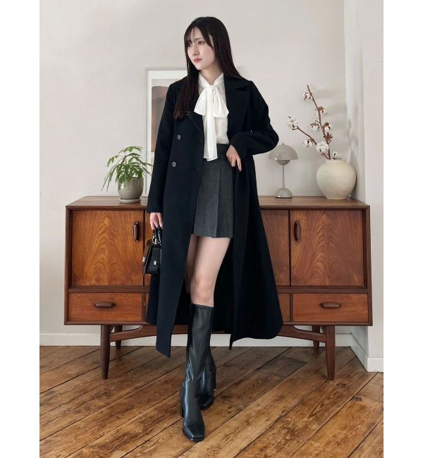 MERCURYDUO「ポイントレースボウタイブラウス」|シャツ・ブラウス|