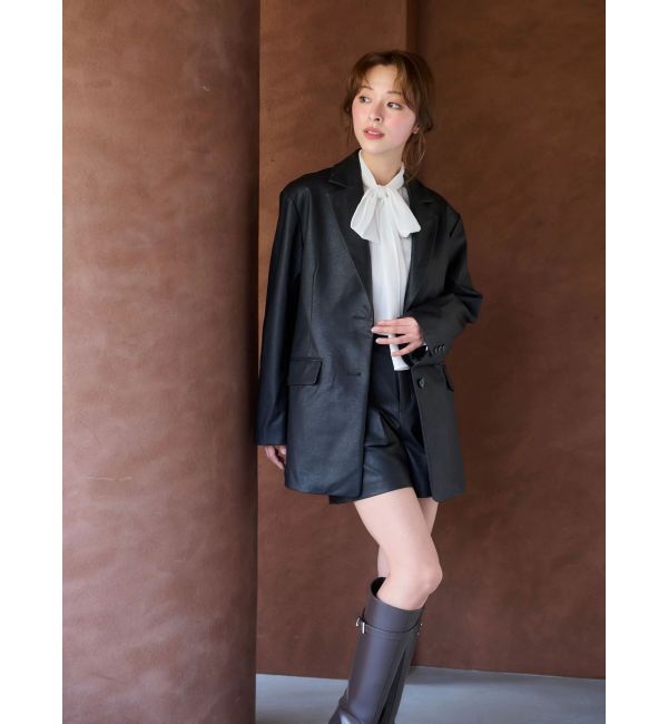 MERCURYDUO「ポイントレースボウタイブラウス」|シャツ・ブラウス|