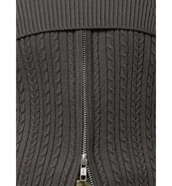 MURUA「オフショルダーケーブルニット」|ニット・セーター|