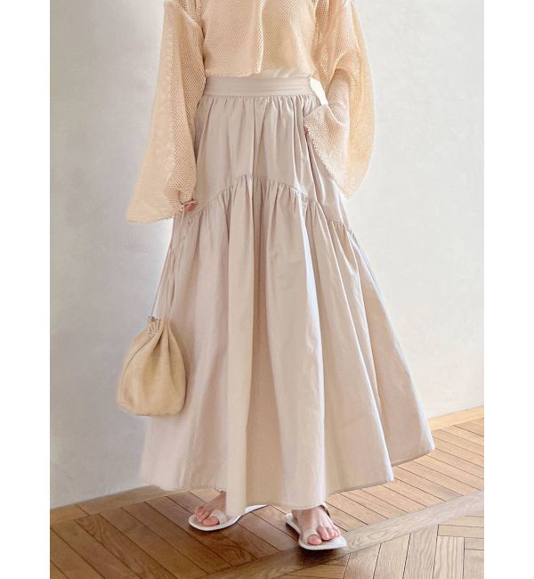 Ungrid「ギャザーデザインスカート」|スカート|