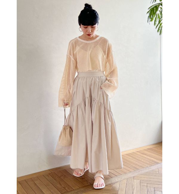 Ungrid「ギャザーデザインスカート」|スカート|