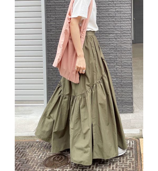 Ungrid「ギャザーデザインスカート」|スカート|