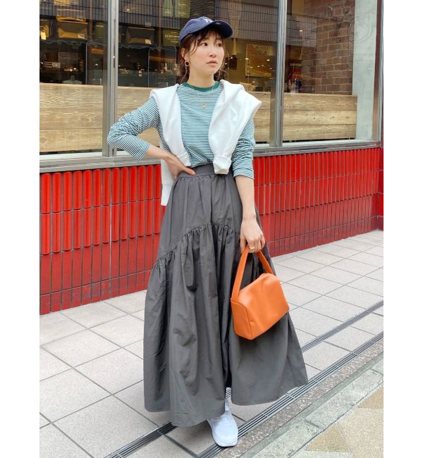 Ungrid「ギャザーデザインスカート」|スカート|