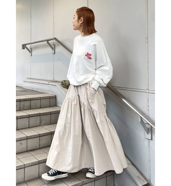 Ungrid「ギャザーデザインスカート」|スカート|