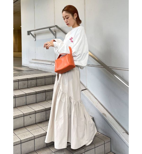 Ungrid「ギャザーデザインスカート」|スカート|