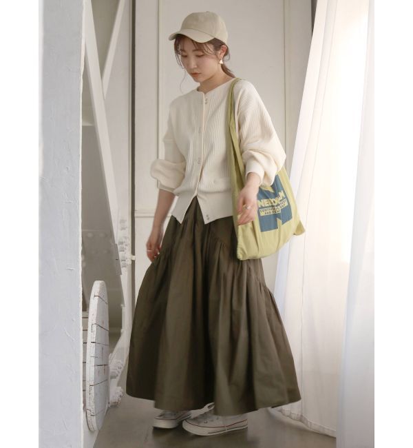 Ungrid「ギャザーデザインスカート」|スカート|